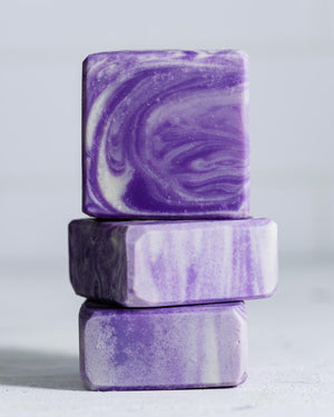 Lavender Swirl Soap