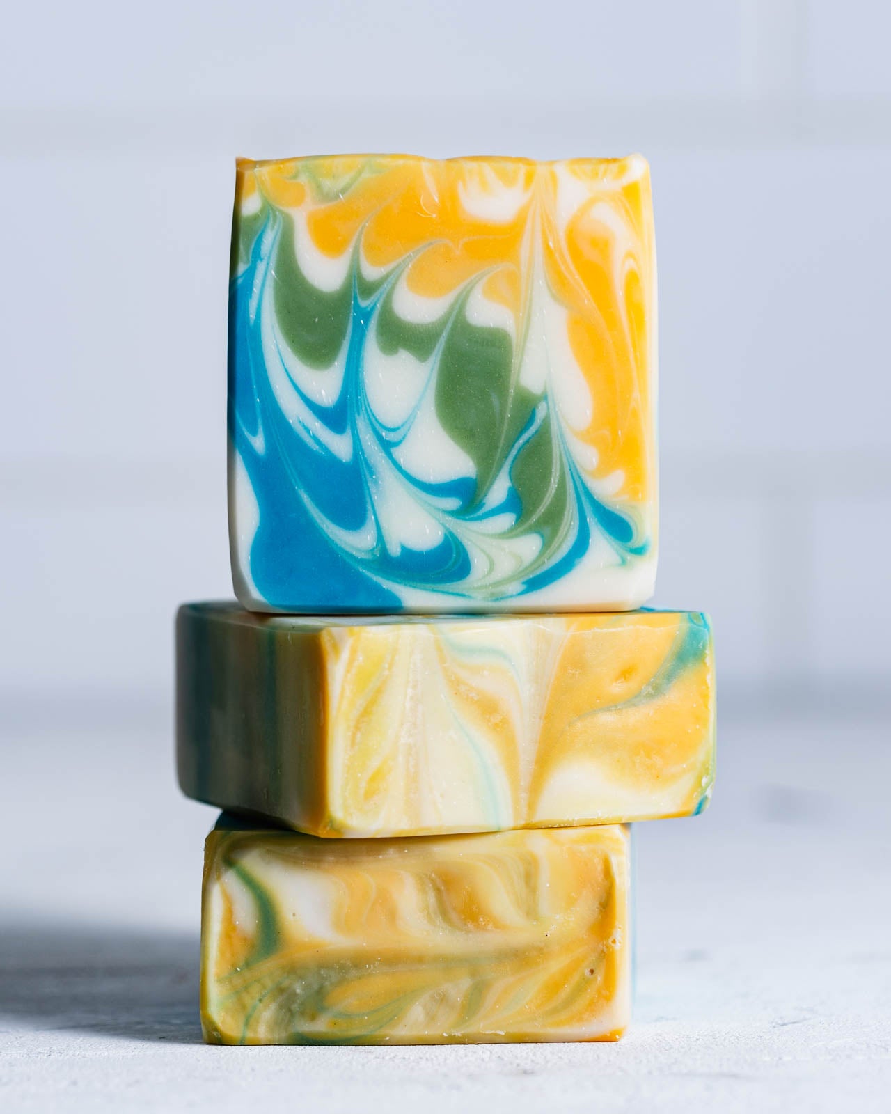 Summertide Swirl (Unscented) Soap