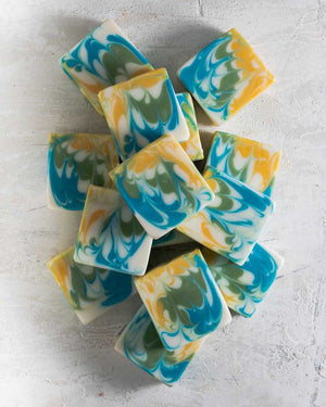 Summertide Swirl (Unscented) Soap