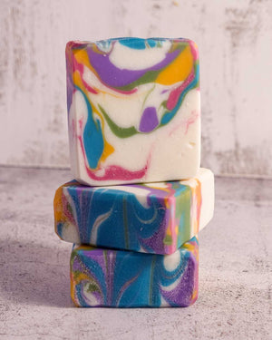 Rainbow Swirl Soap