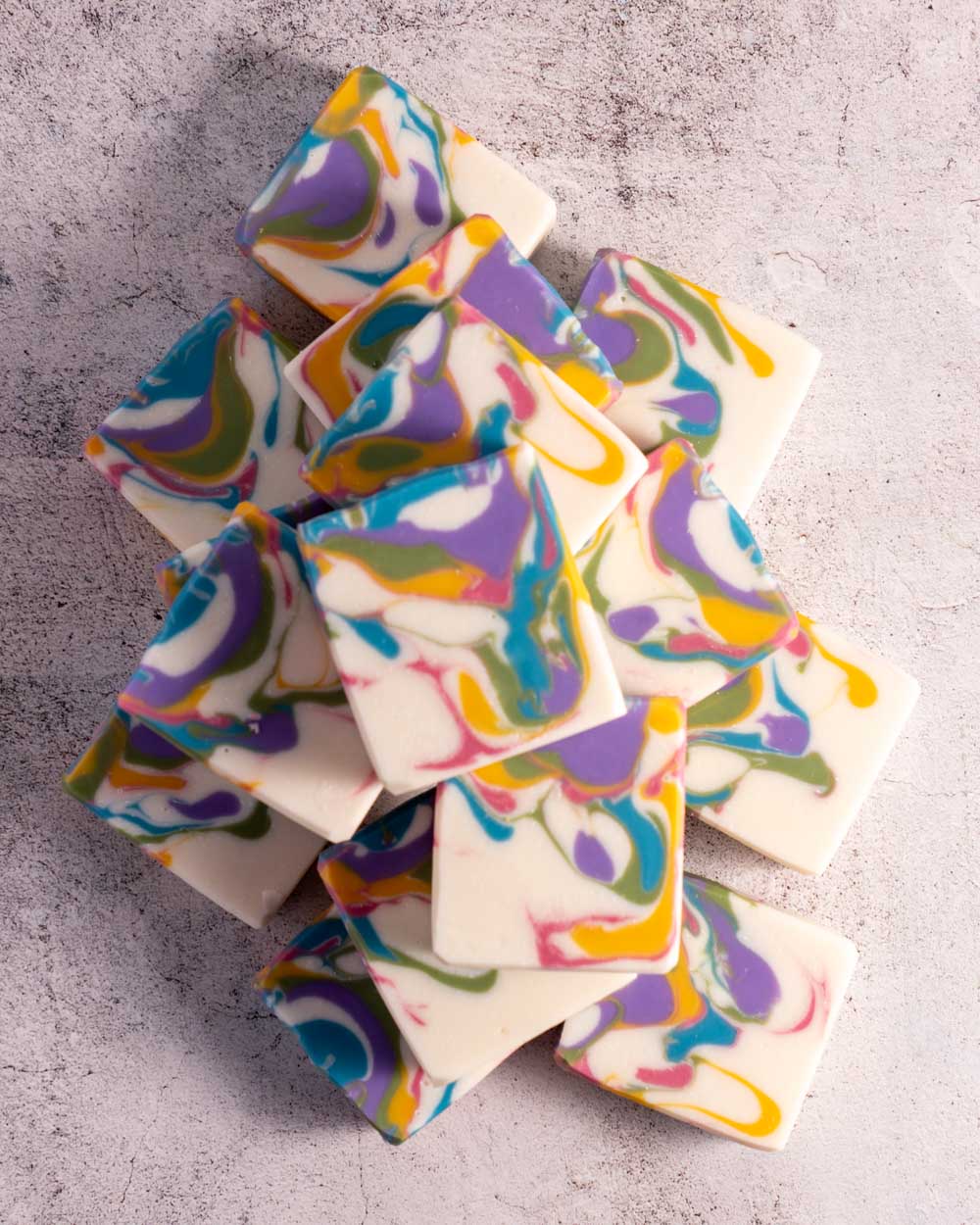 Rainbow Swirl Soap